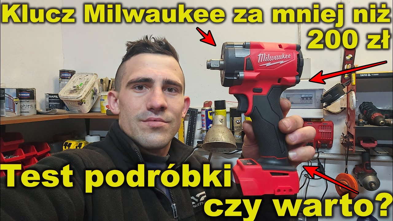 #1 Kupiliśmy: chiński klucz udarowy Milwaukee za mniej czy 200 zł! Czy daje radę? | Prezentacja!