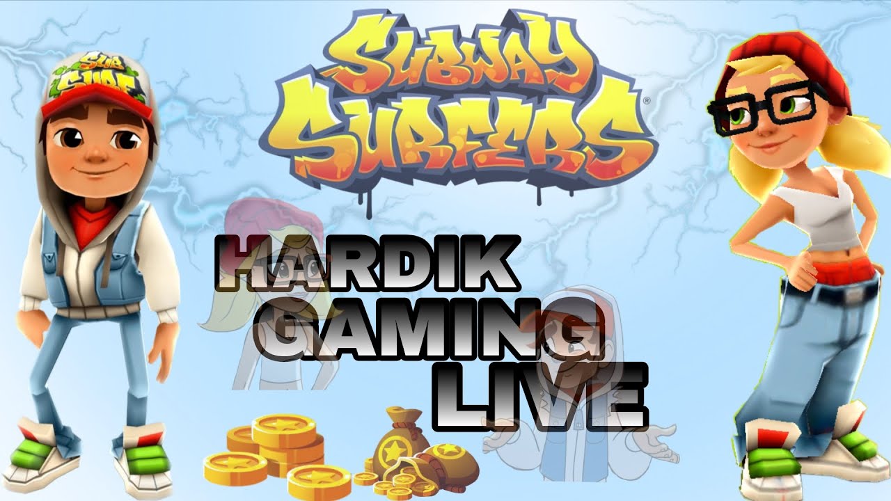 hardik gaming live subway surfers #shortsfeed  #shortlivestream #hardik gaming