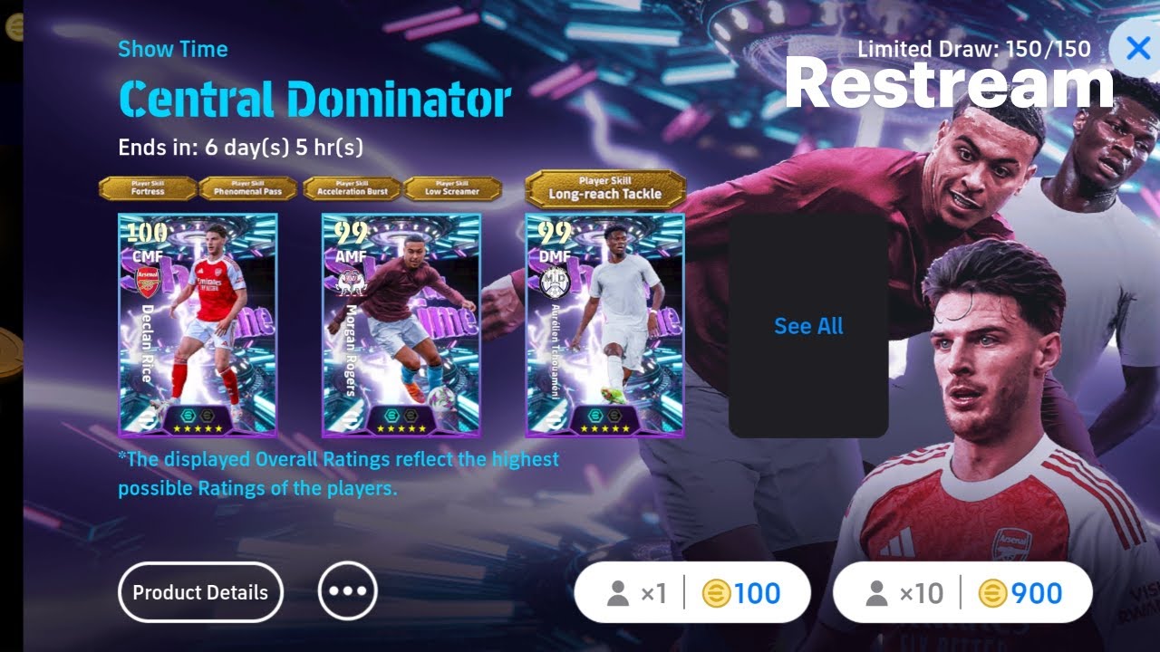 New Declan Rice Arsenal Tourny