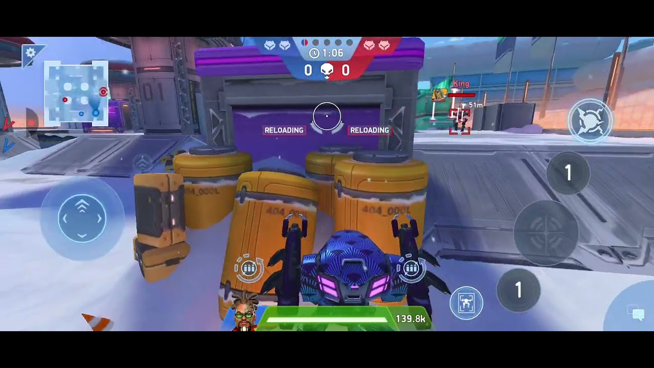 I hate deathwalker!.Mech arena hanger showdown
