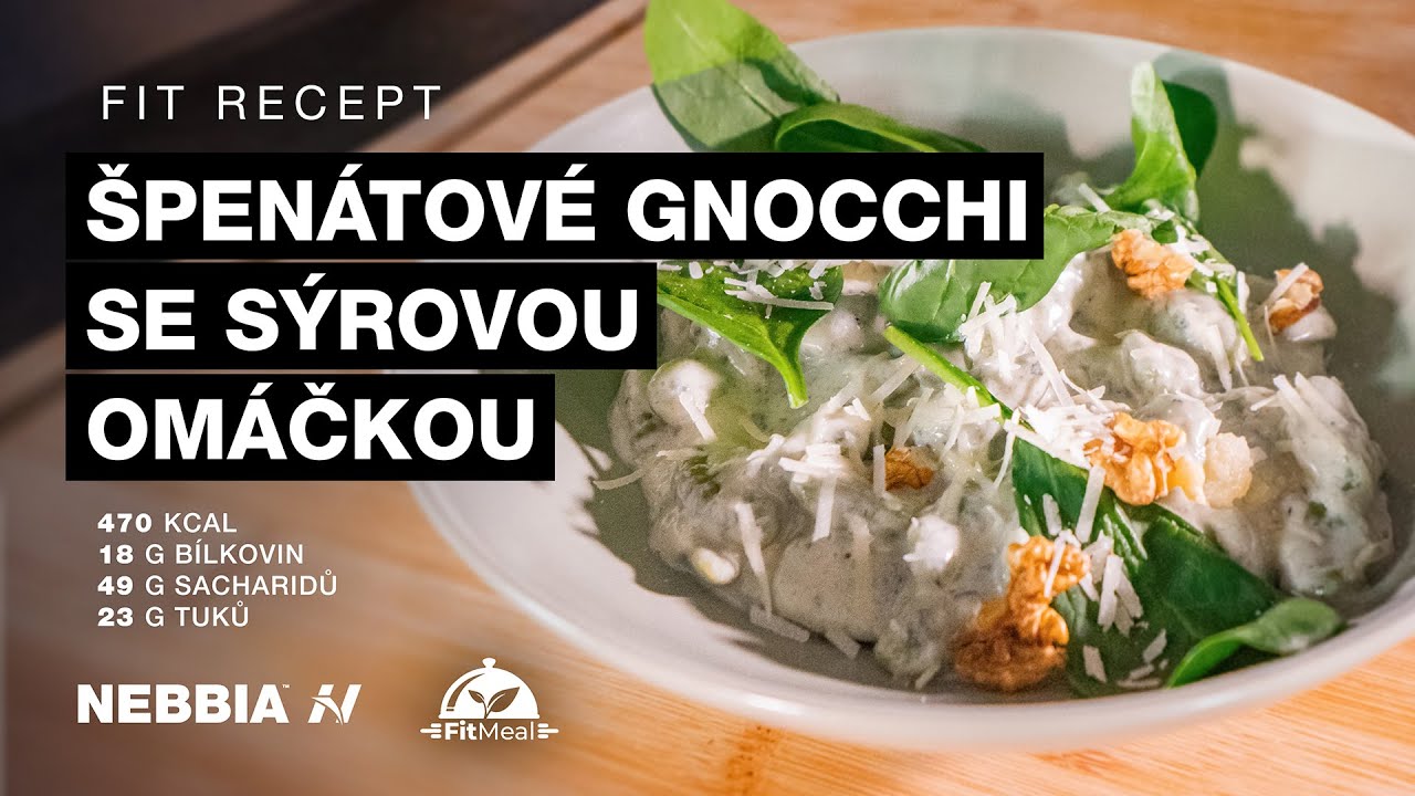 Recept na &Scaron;PEN&Aacute;TOV&Eacute; GNOCCHI SE S&Yacute;ROVOU OM&Aacute;ČKOU - FitMeal