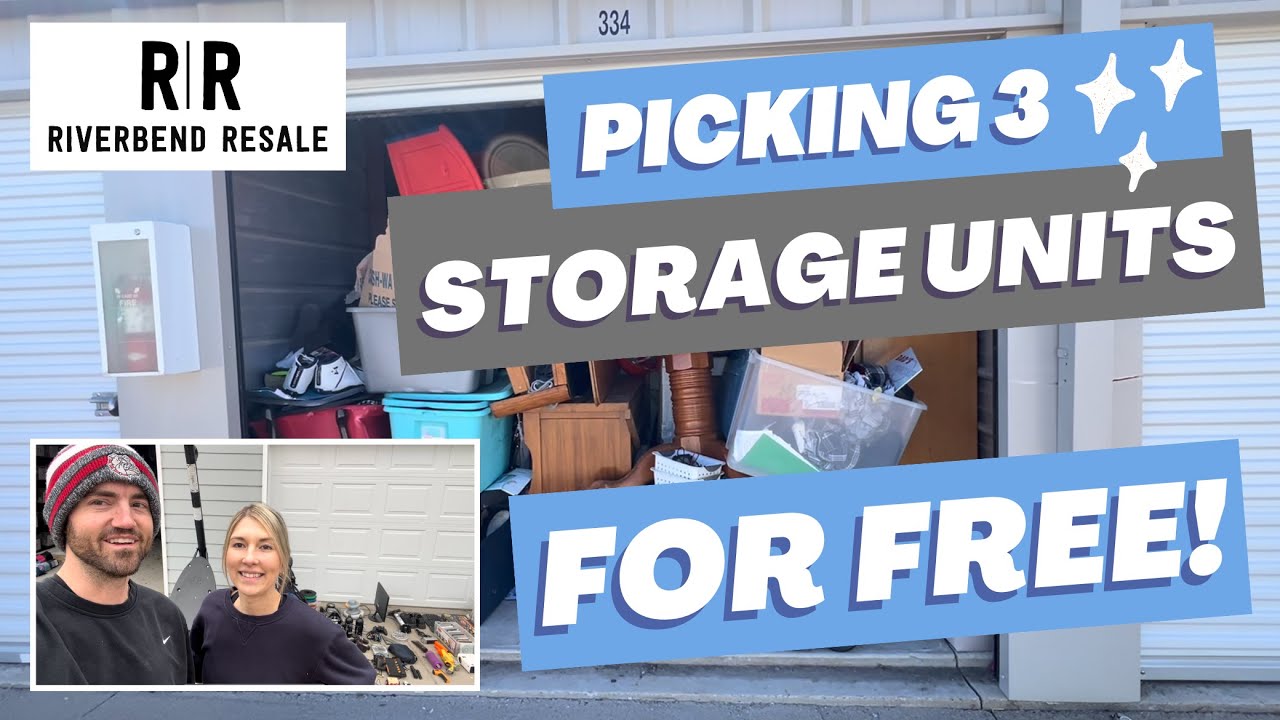 A Reseller’s Dream – We Got To Dig Through These Storage Units For Free