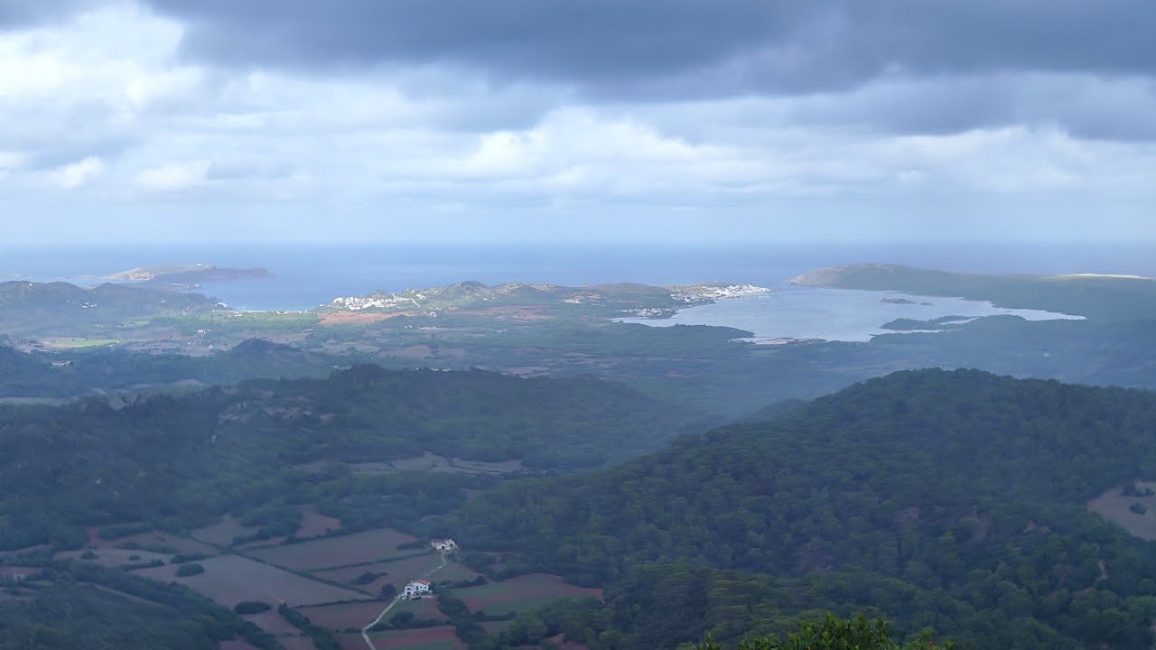 Monte Toro desde Mahón por el camí d'En Kane en bicicleta (Menorca)