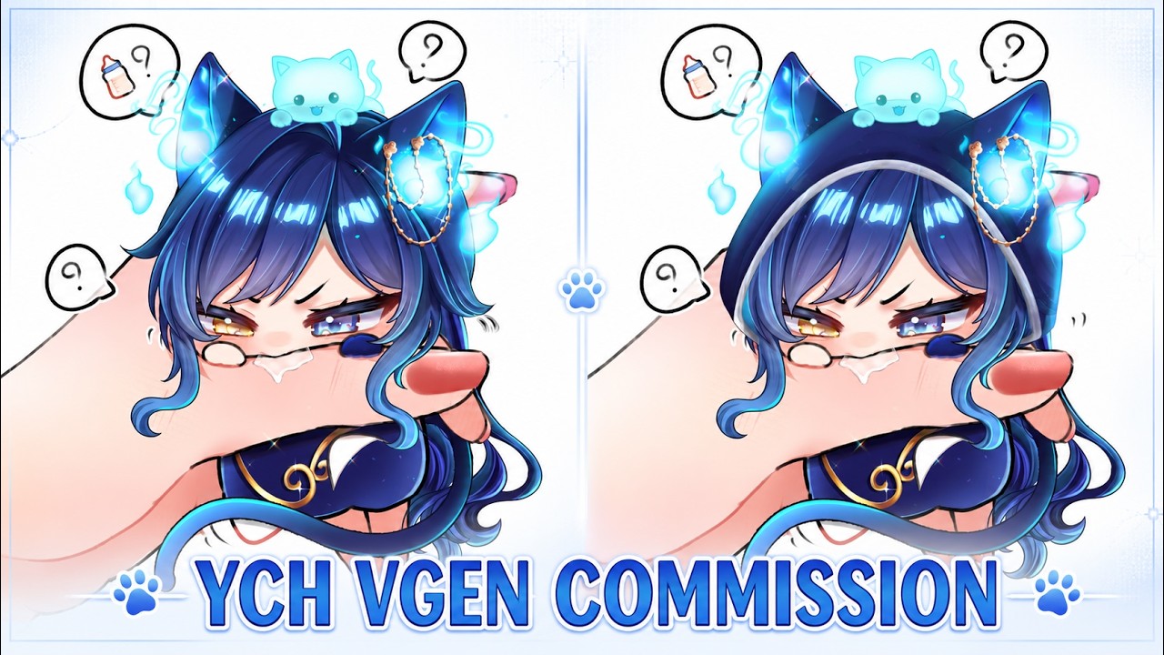 Drawing Leo | Cute Anime OC YCH Commission Speedpaint | VGen Artist