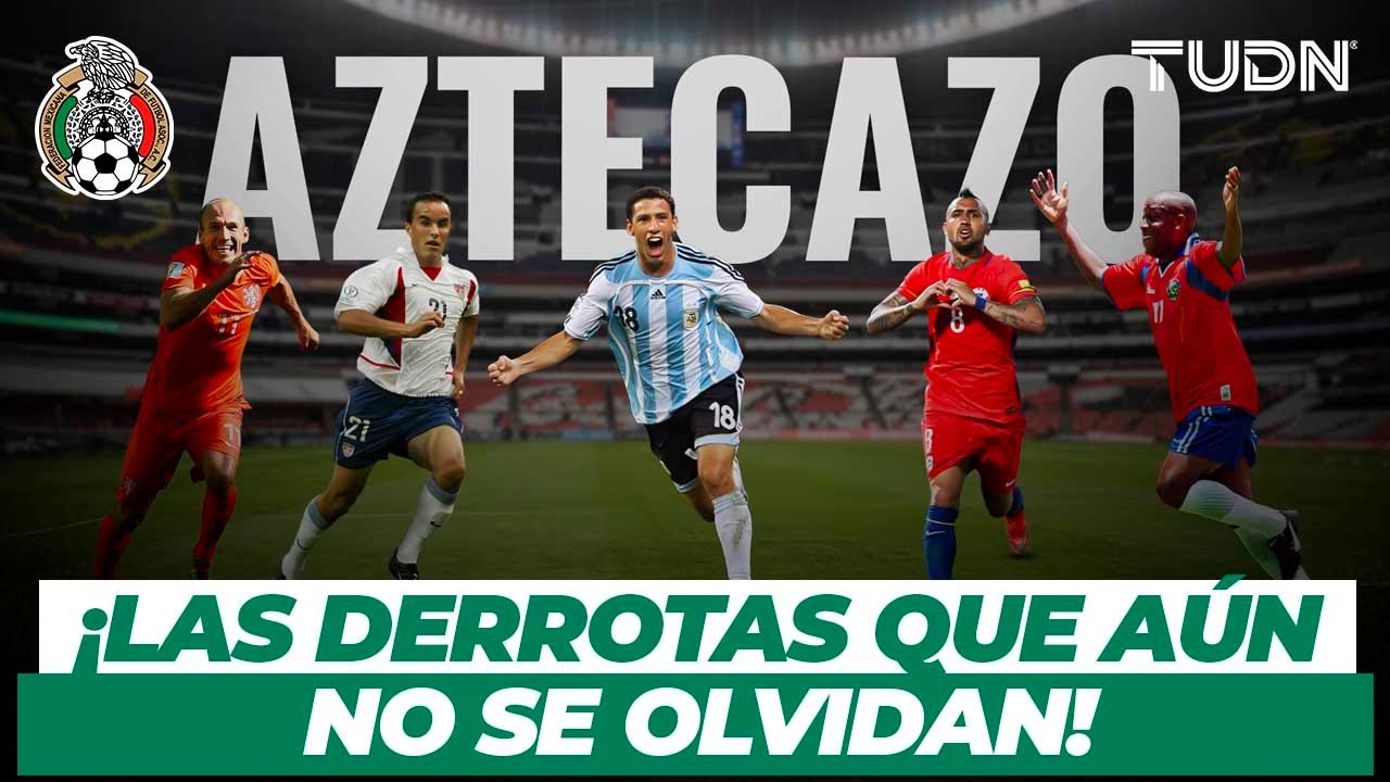 ¡A 20 años del Aztecazo! Las derrotas más DOLOROSAS de la Selección Mexicana | TUDN