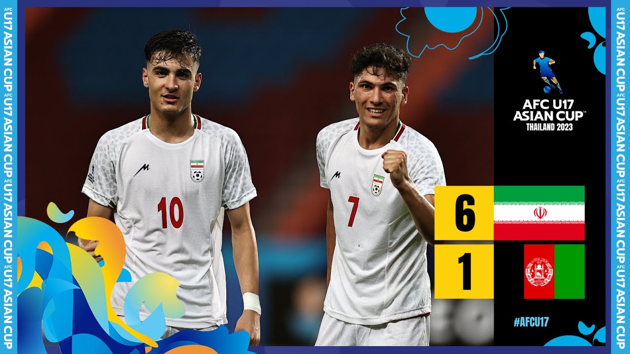 #AFCU17 - Full Match - Group B | Islamic Republic of Iran (IRN) vs Afghanistan (AFG)