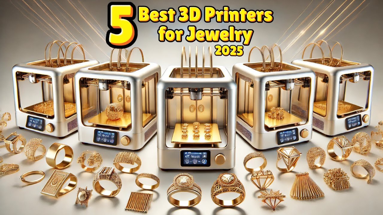 Best 3D Printers for Jewelry in 2025