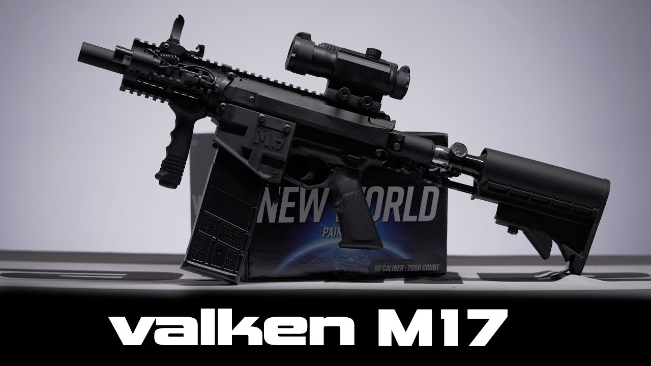 Valken M17 Paintball Gun | Watch in 4k!