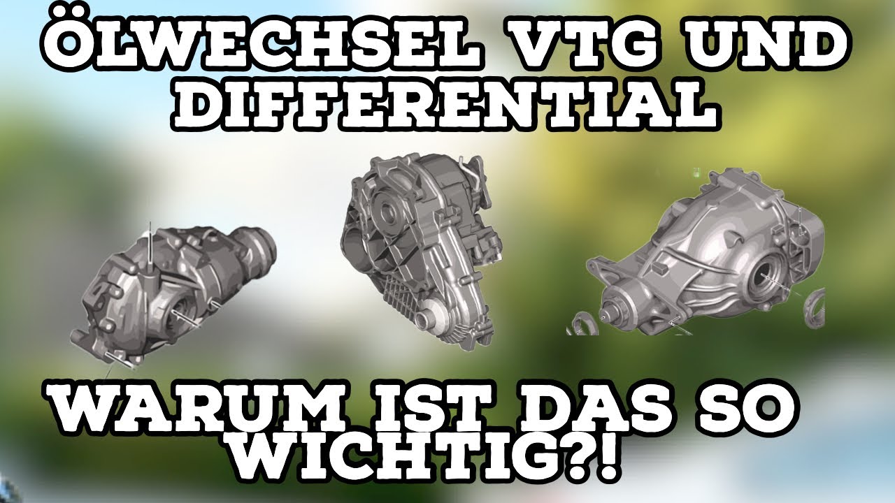 BMW E70 X5 Ölwechsel vorderes/hinteres Differential und das Verteilergetriebe