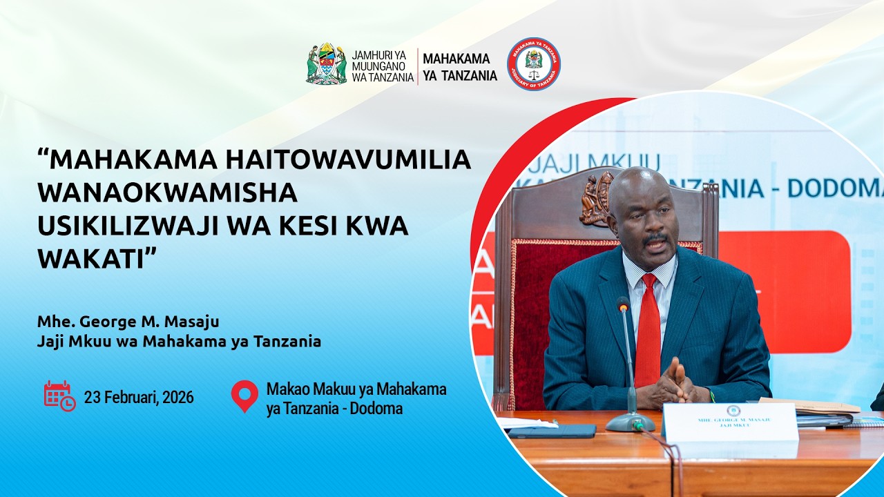 MAHAKAMA HAITOWAVUMILIA WANAOKWAMISHA USIKILIZWAJI WA KESI KWA WAKATI