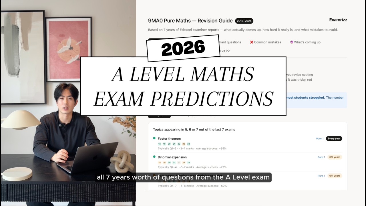 Прогнозы результатов экзамена по математике уровня A-Level на 2026 год