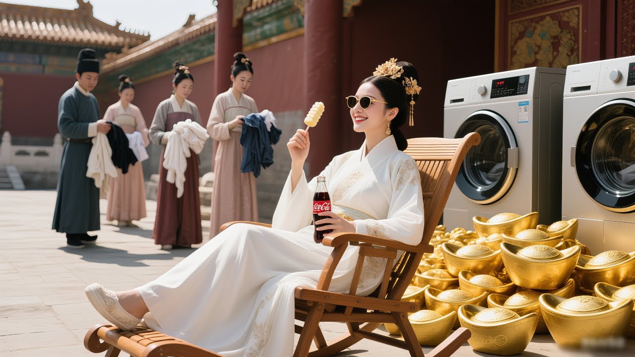 Réincarnée en concubine déchue, je deviens la plus riche grâce à la technologie moderne！