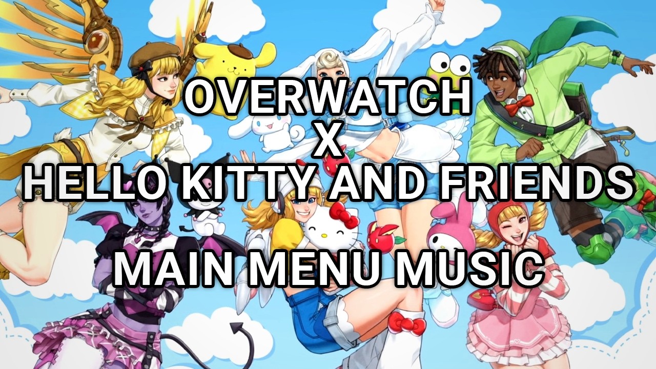 Overwatch x Hello Kitty and Friends Season 1 (2026) Collab - Main Menu Title Screen & Music