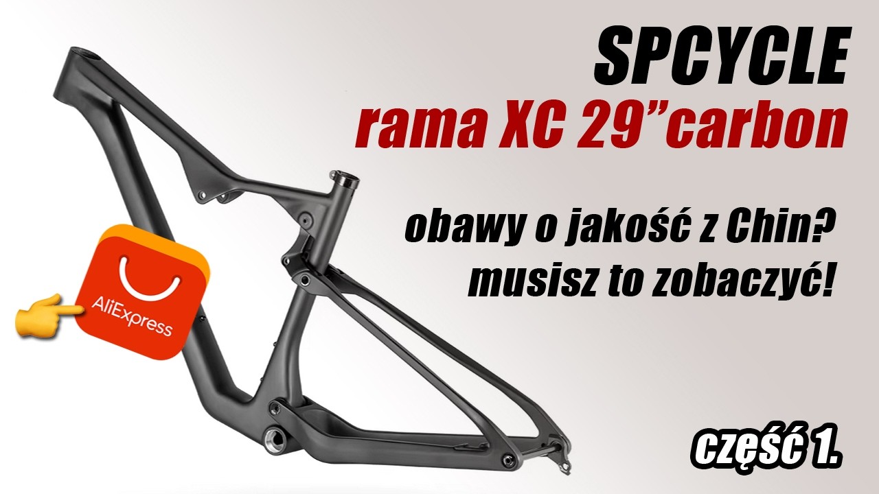 SPCYCLE carbon rama XC MTB z Chin Cross Country full suspension frame from AliExpress