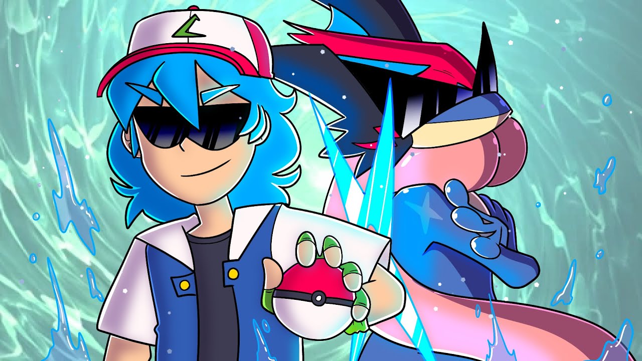 MAIS RARO QUE CRIATIVO... ASH GRENINJA VOCÊ É MEU!!