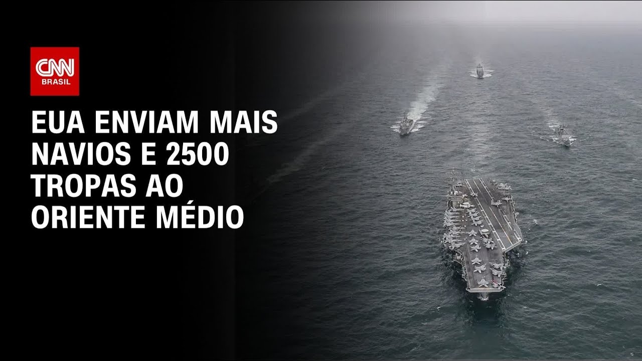 EUA enviam 2500 fuzileiros e um navio de assalto para guerra com o Irã | CNN PRIME TIME