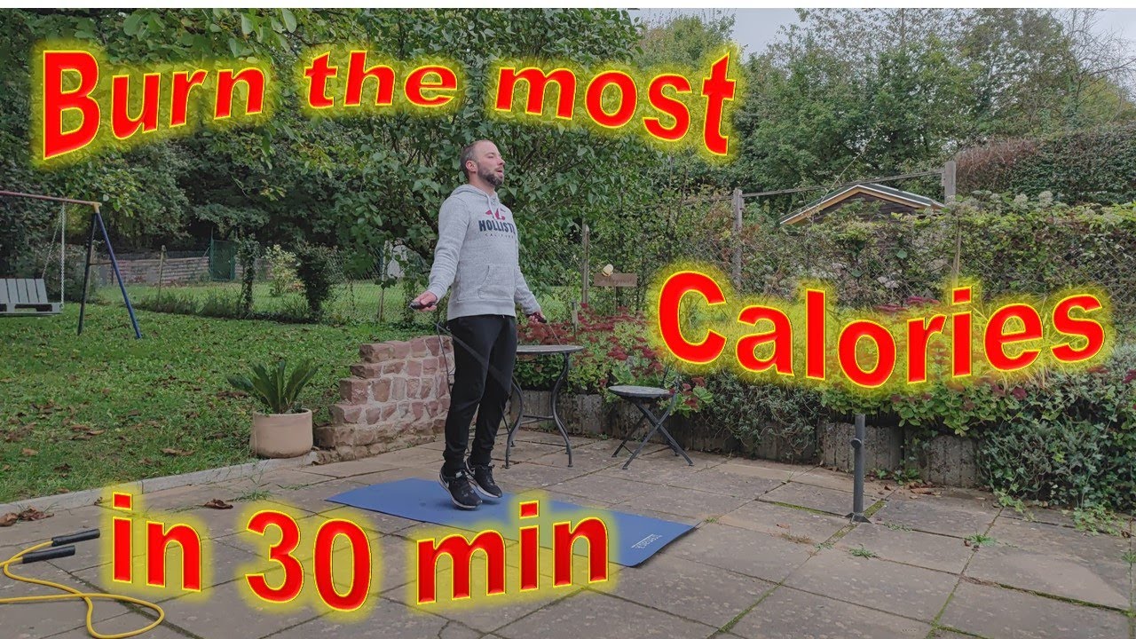 Jump Rope Workout 30 minutes to burn the most calories