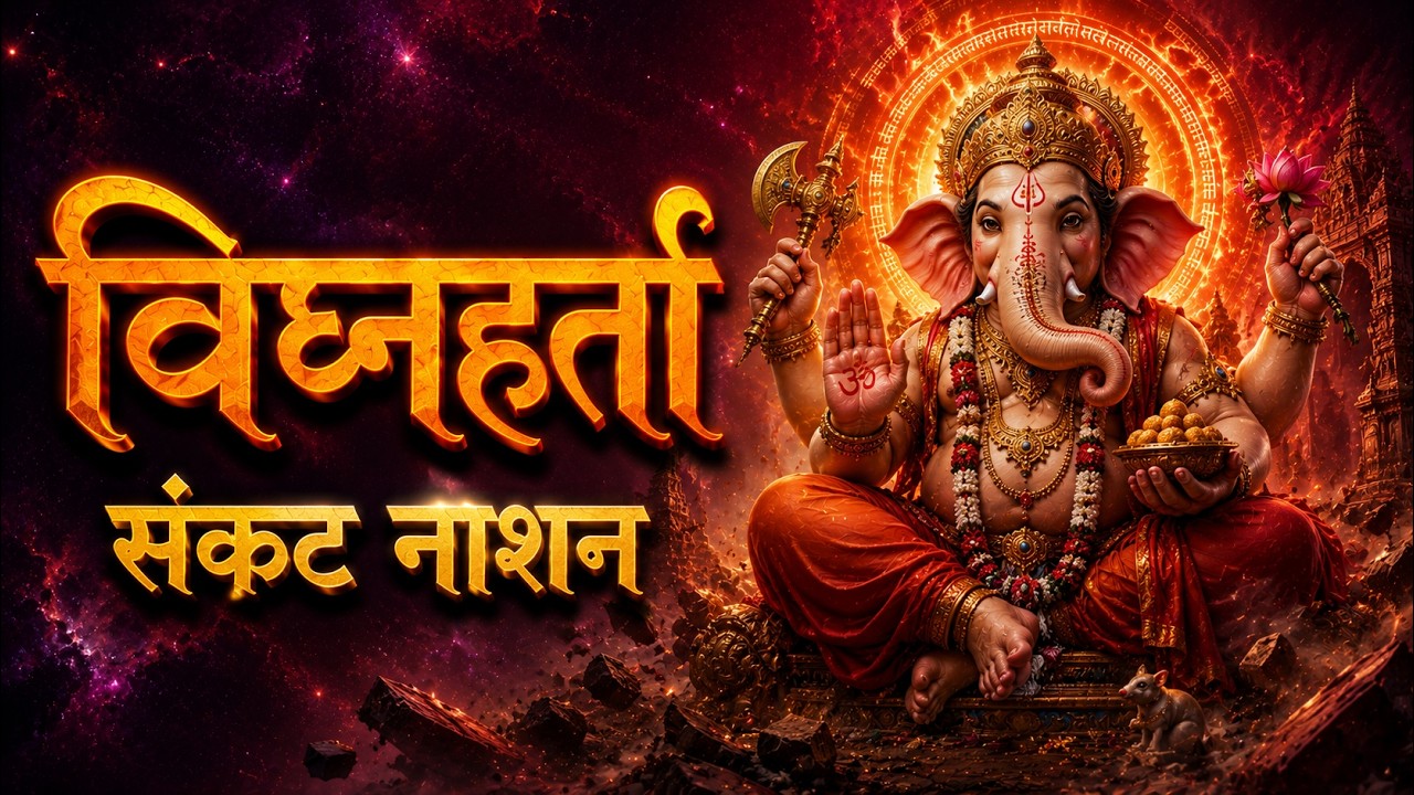 Before You Start Your Day… Listen to This Ganesh Mantra | Sankat Nashan Ganesh Stotra