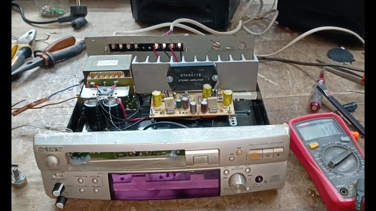 Самодельный аудиоусилитель на базе STK4211