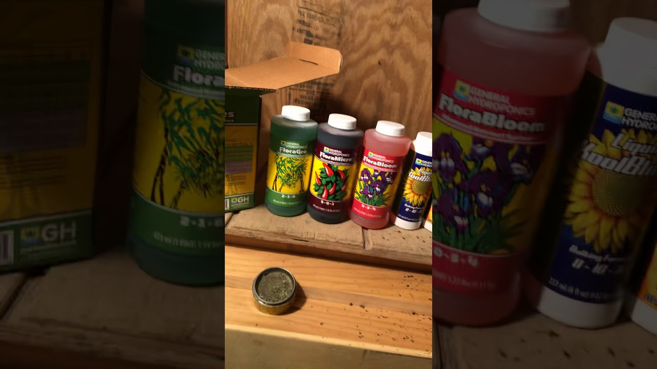 General Hydroponics Schedule and Mix - Part 1