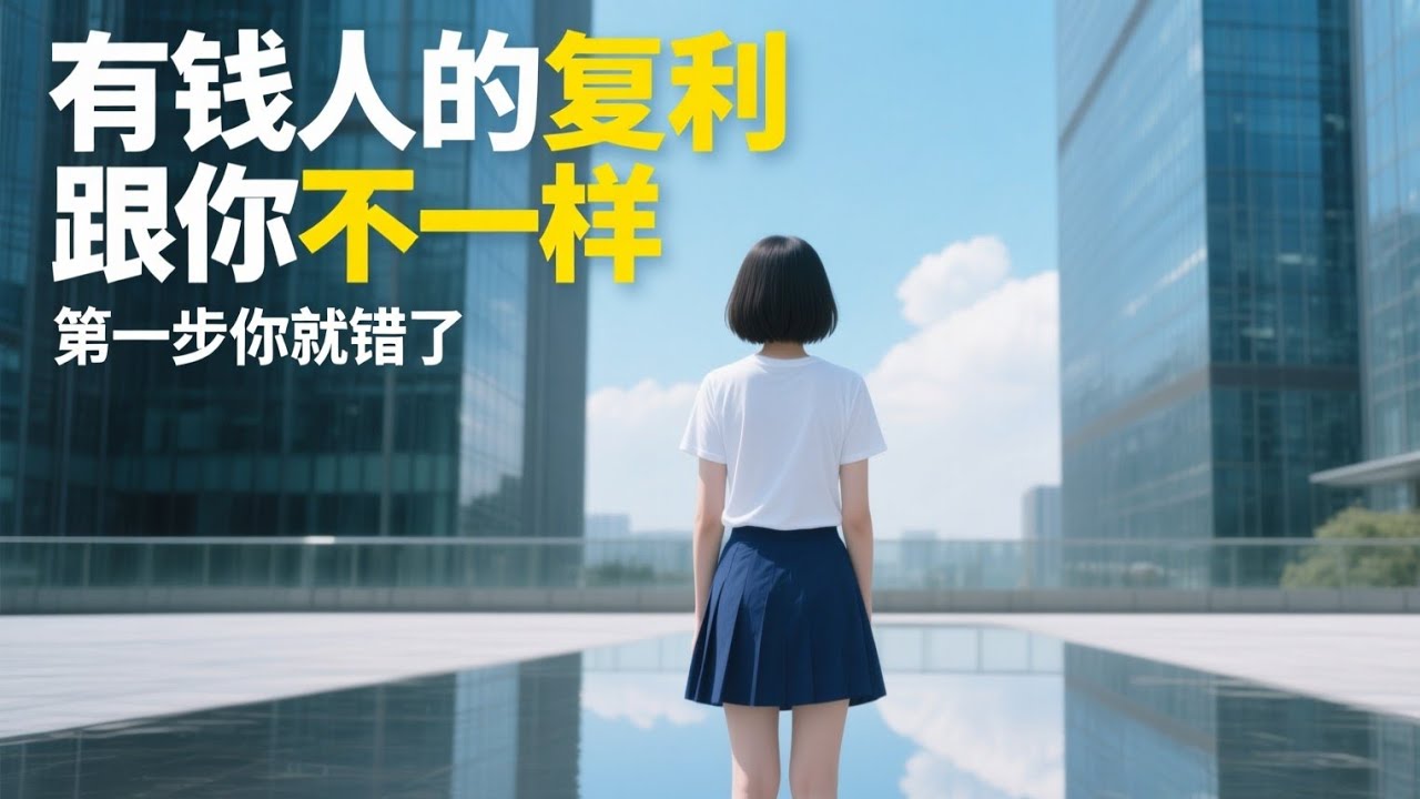 颠覆认知！有钱人的复利和你想的完全不一样，第一步你就错了