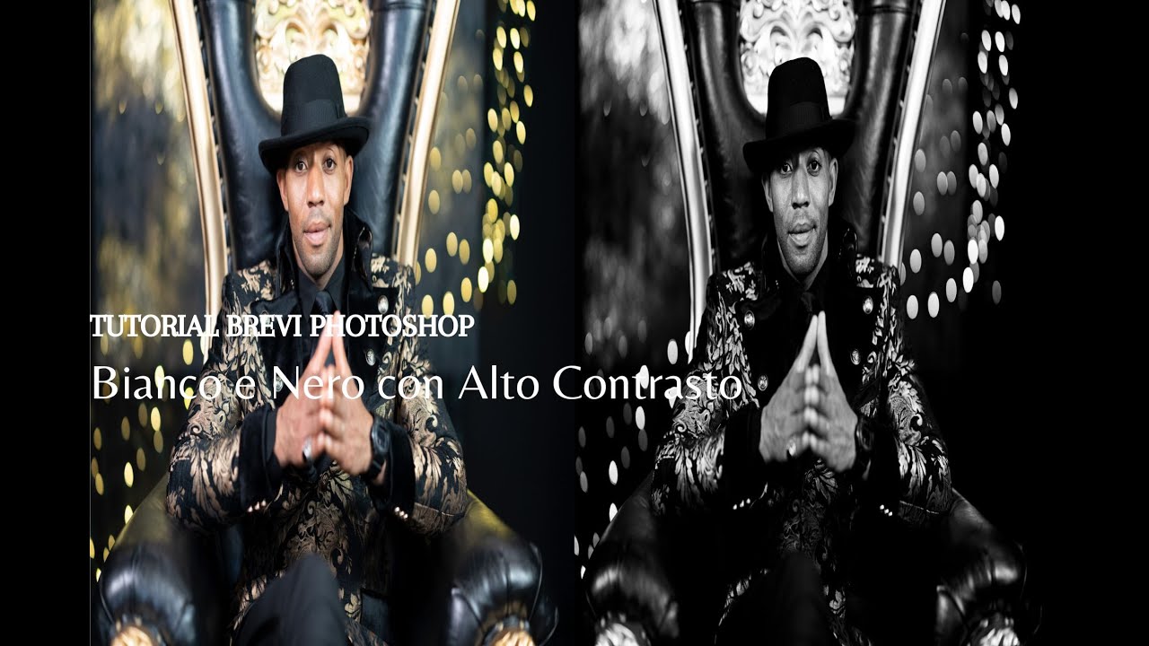 Tutorial Photoshop Bianco e nero ad alto contrasto + metodo LAB - Tutorial di fotografia