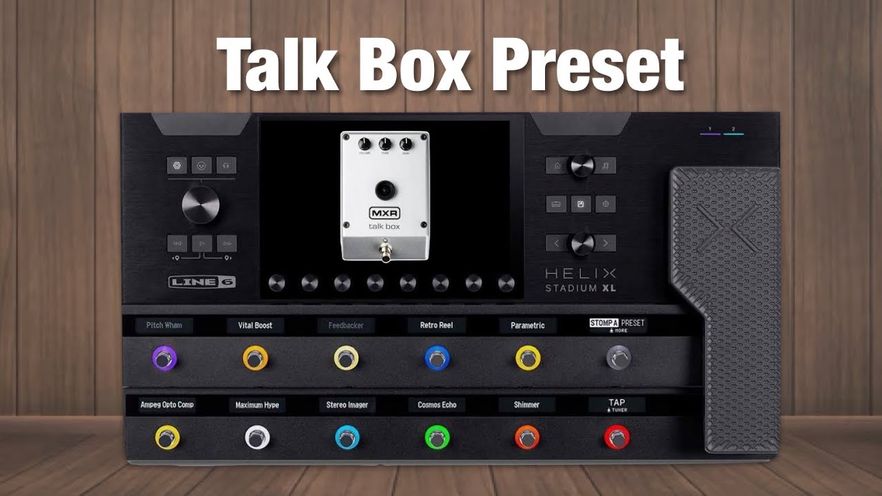 Helix Stadium Bon Jovi Talk Box Preset
