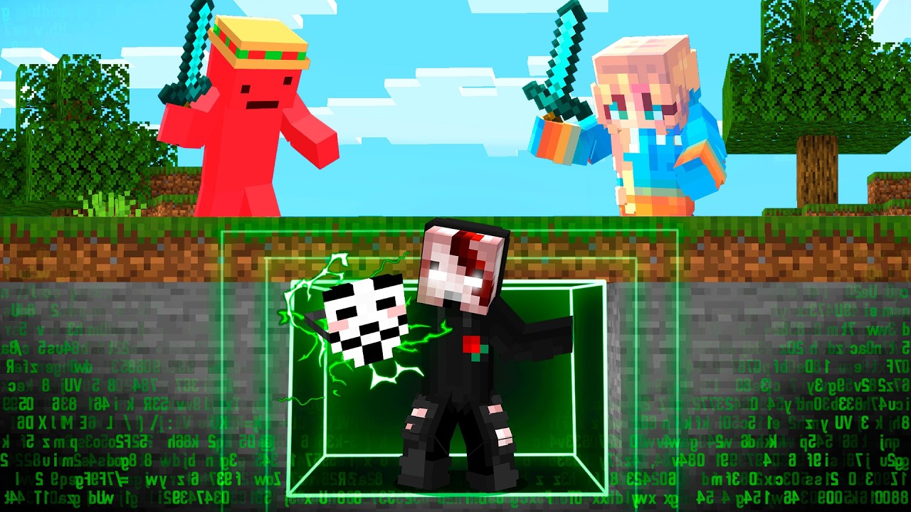 2 Cazadores vs HACKER en Minecraft