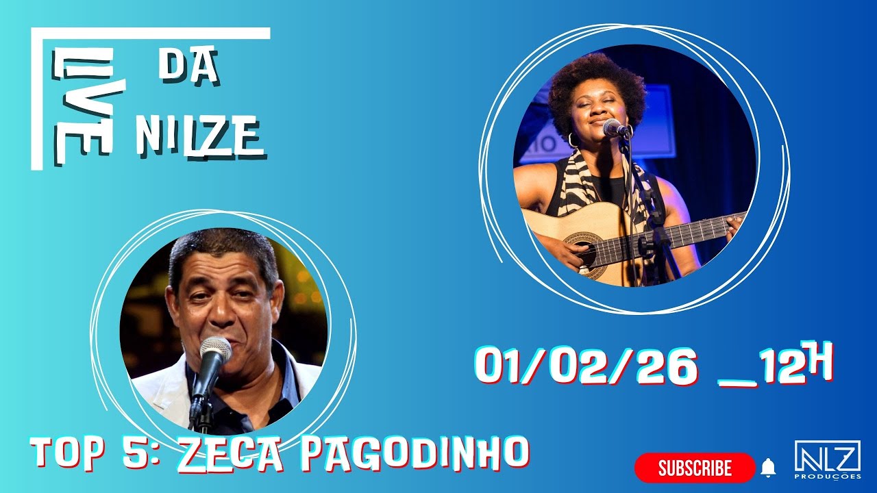 LIVE DA NILZE _ TOP 5: ZECA PAGODINHO _ 01.02.26