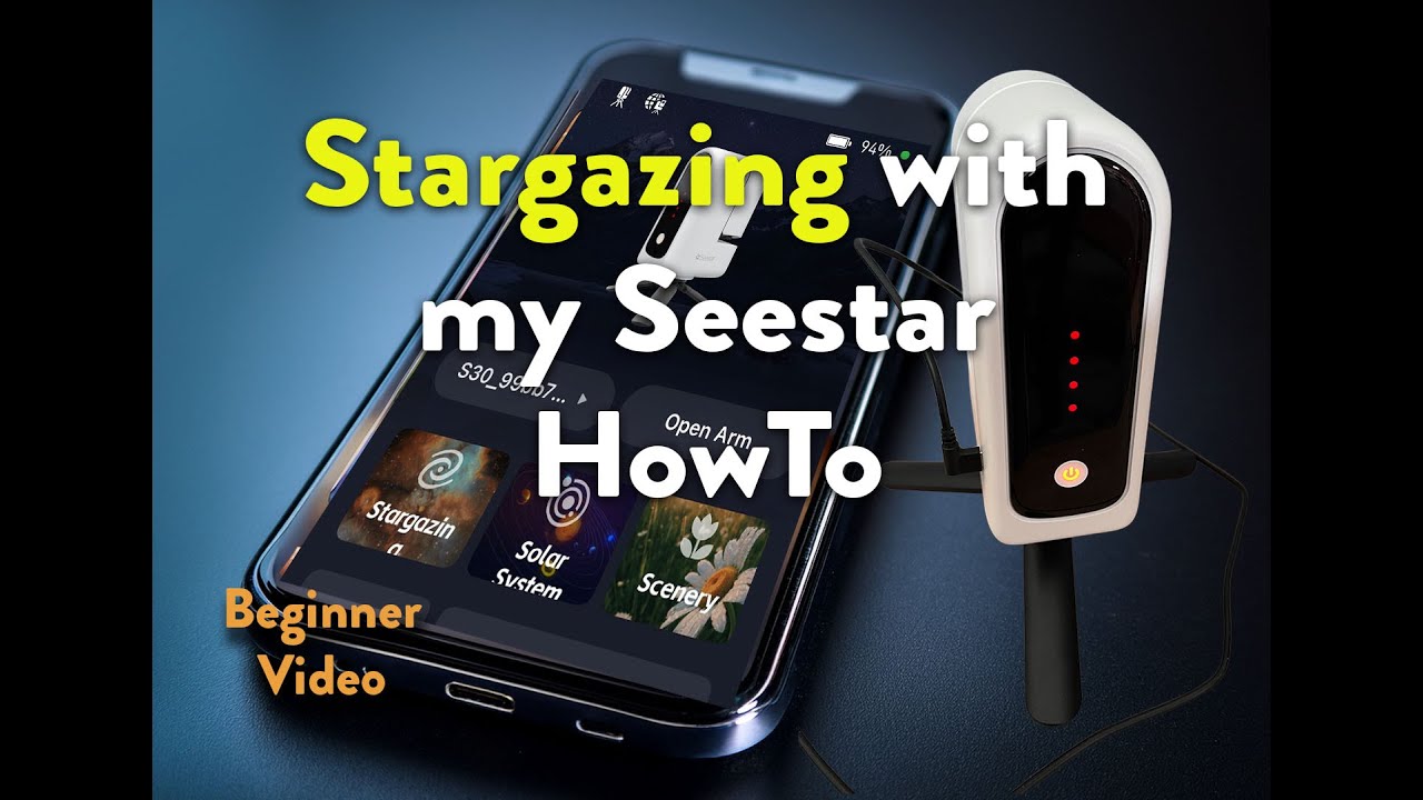 Начинающие наблюдать за звездами в приложении Seestar
