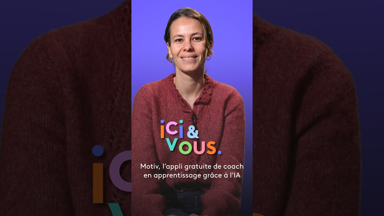 Motiv : application gratuite de coach en apprentissage pour aider les ados à grandir à l'ère de l'IA