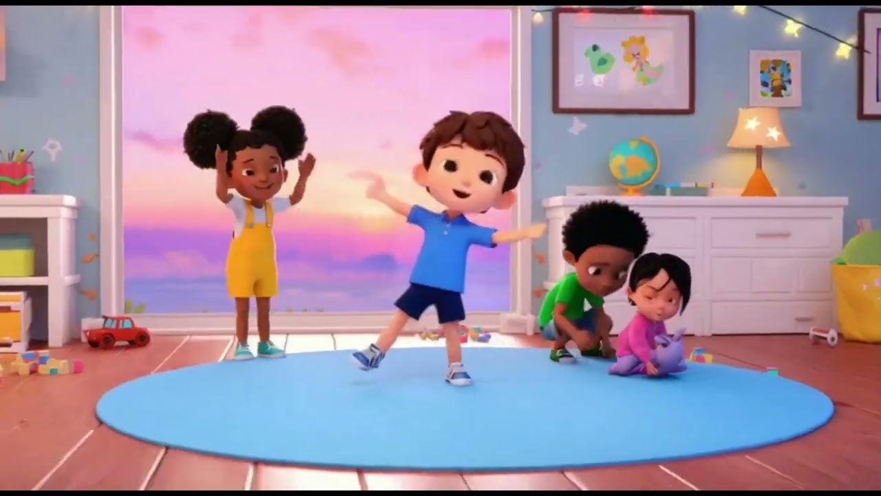 Bounce Bus, Sharing is Fun, Clean up, Clean up, Waiting is OK, Thank you Toys | Compilation Song