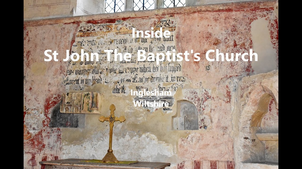 Inside St John The Baptist's Church, Inglesham, Wiltshire, UK - 4K English Countryside Church Tour