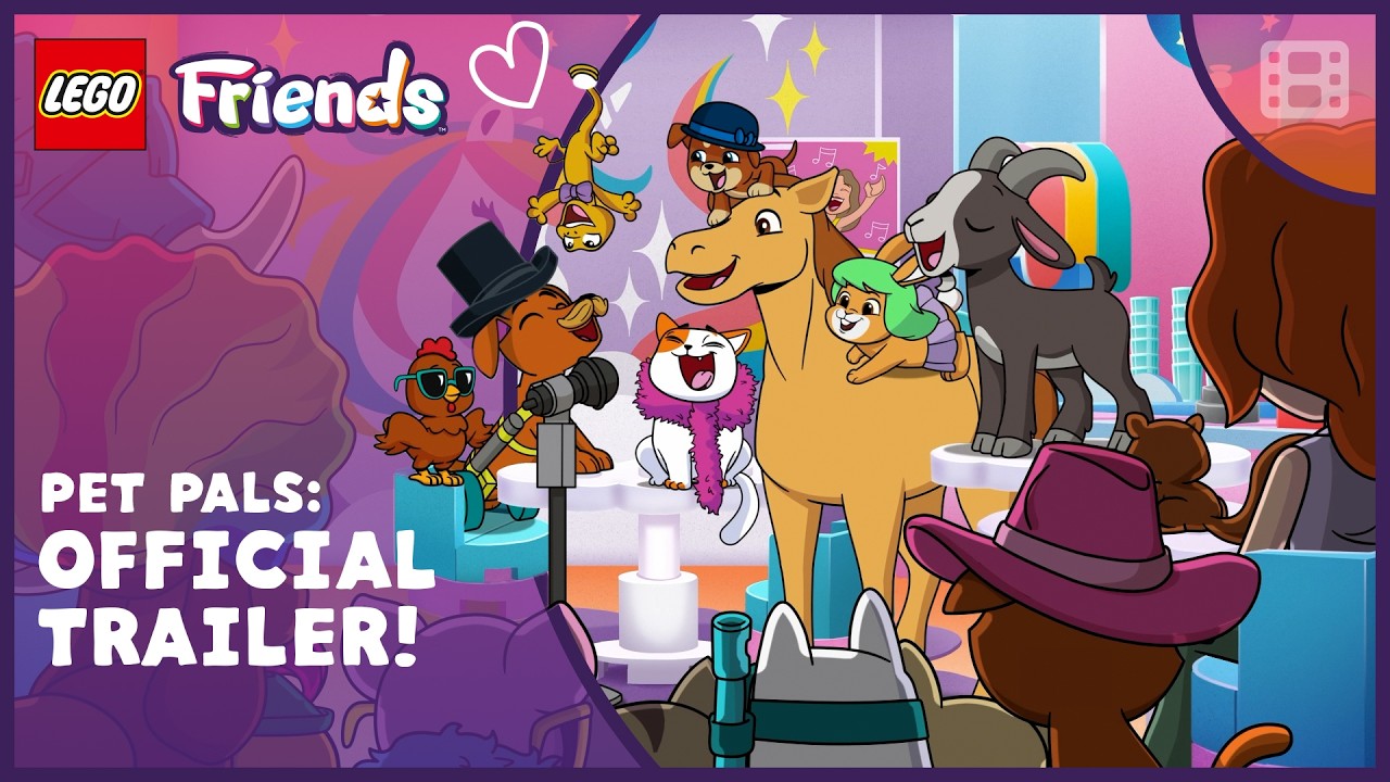⭐ NEW Official Trailer ⭐ LEGO Friends: Pet Pals 🐶🐱 🐾