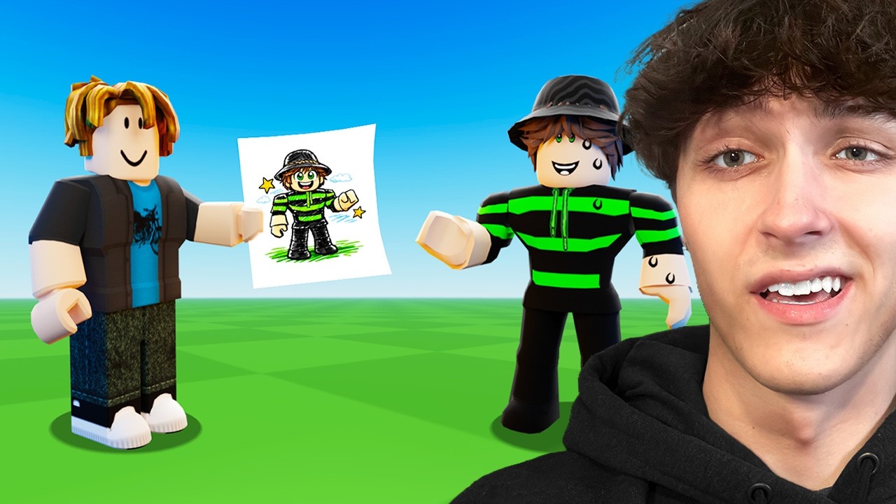 I Let Roblox Players DRAW ME..(Gone Wrong)