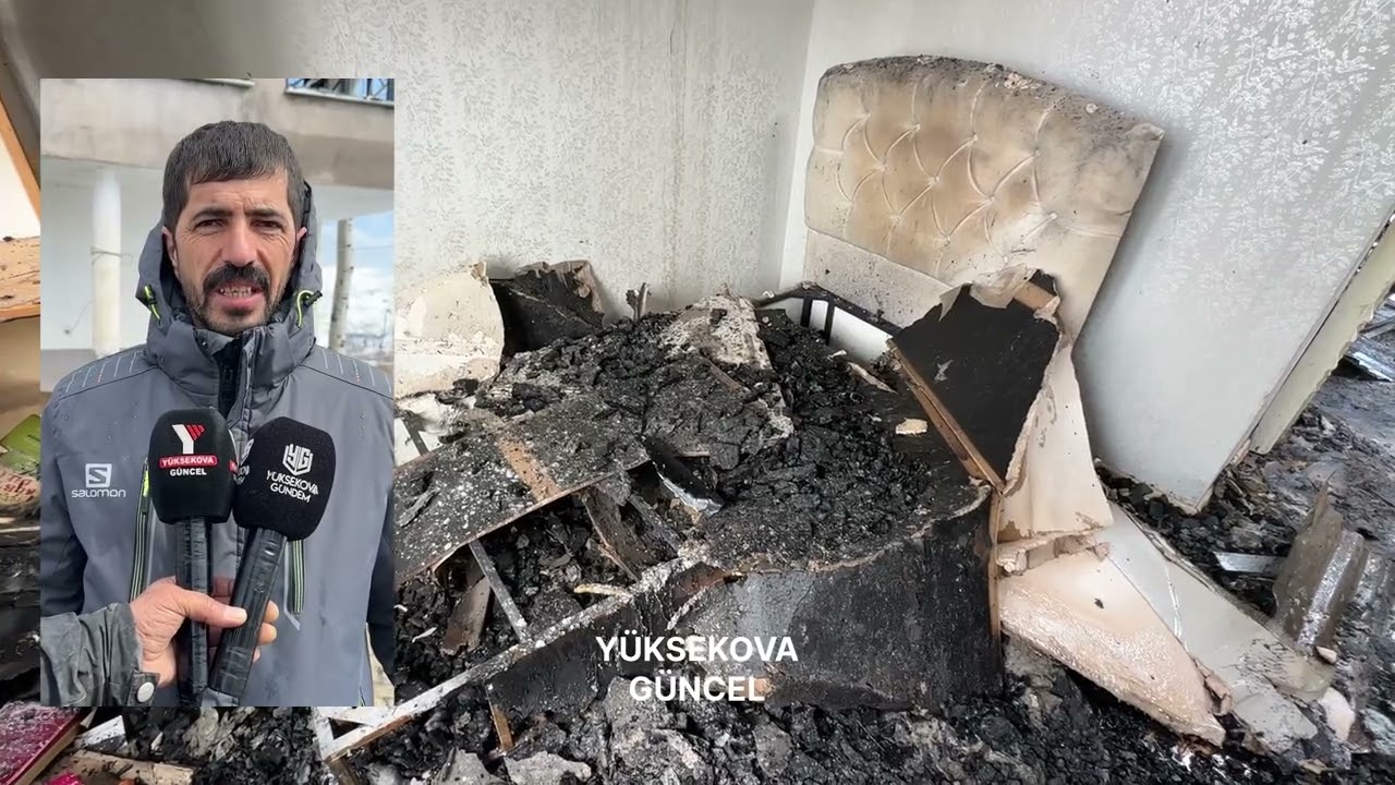 Yüksekovalı Aybar Ailesinin Evi Kül Oldu, Aile Mağdur Kaldı: “Yetkililerden Destek Eli Bekliyor”