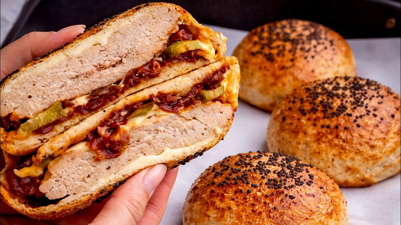 No Flour, No Carbs! You’ll Never Order Burgers Again — Belly Fat Melts Away!