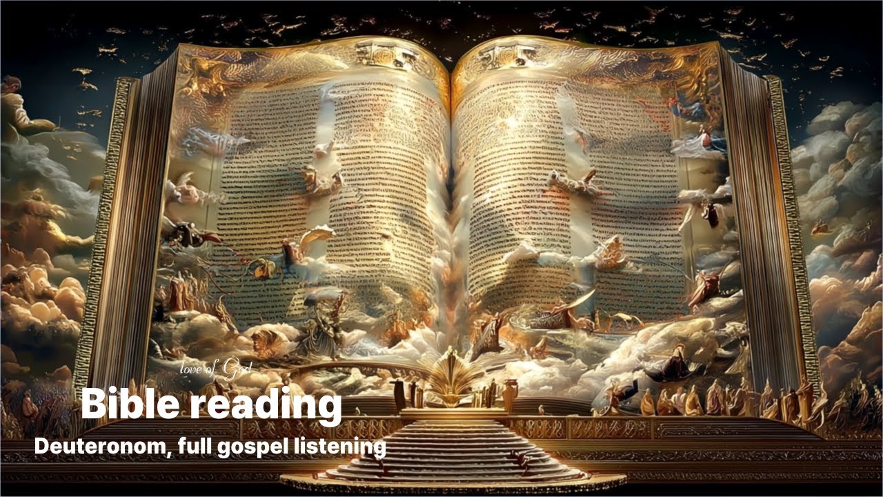 📚Bible-50✝️Deuteronom, full gospel listening🔊God Loves Me🌊🕎#Bible#ASMR