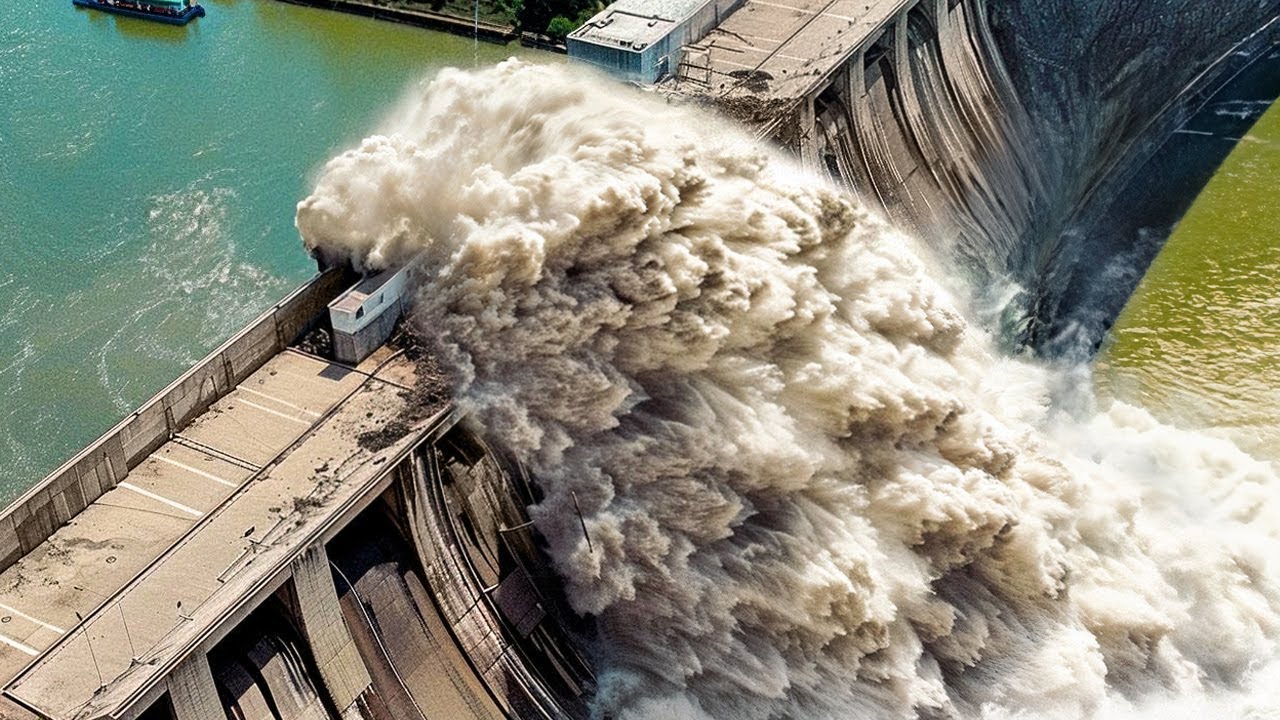 Unglaubliche Überschwemmungen auf Video festgehalten