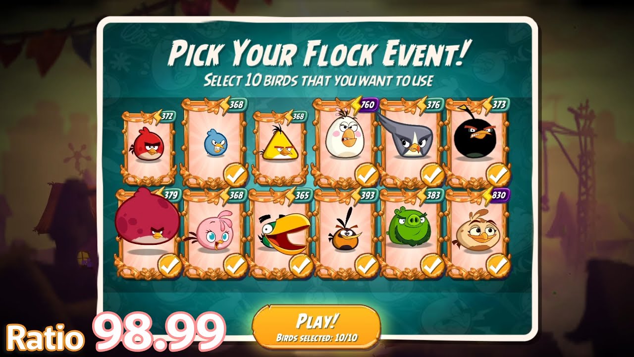 Angry Birds 2 CB AB2 Clan Battle Today (12 Rooms) Jan 9, 2026