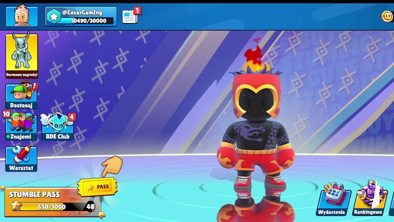 Stumble Guys Bde live COME #stumbleguys #blockdashendless