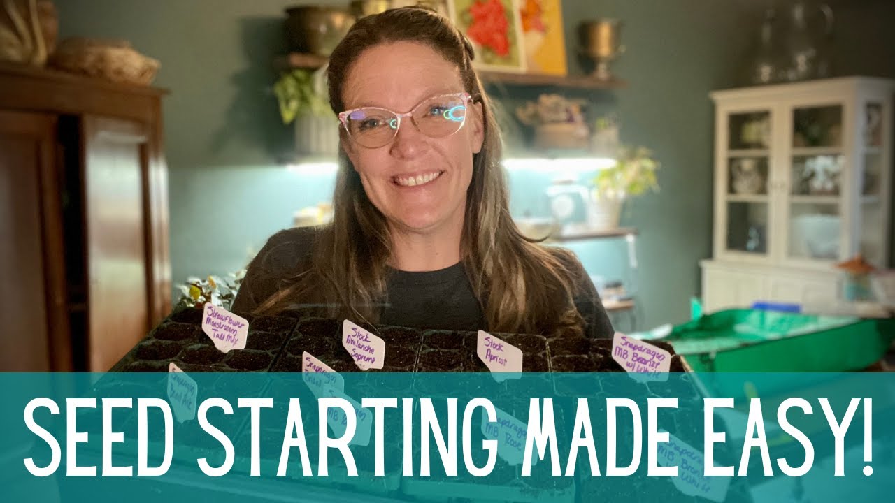 2023 Seed Starting Made EASY! || Starting Seeds Inside || How To Save Time & $$$ On Seed Starting