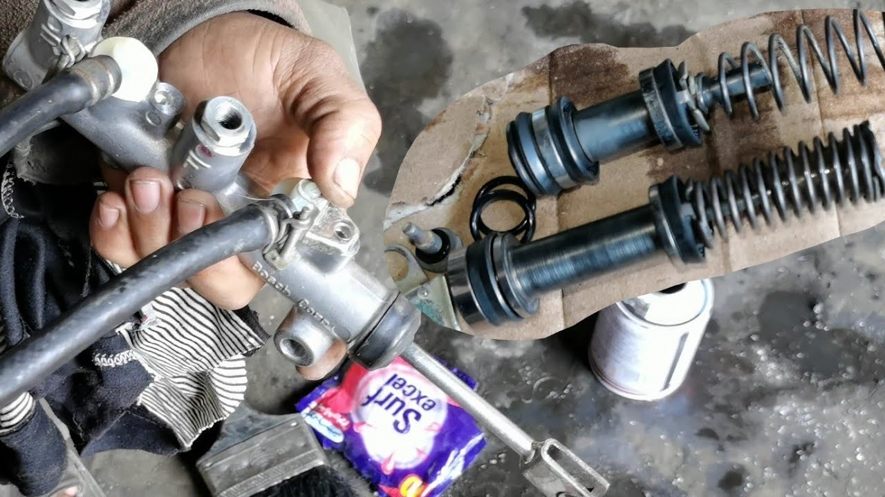 how to brake cylinder system | brake cylinder new kits install