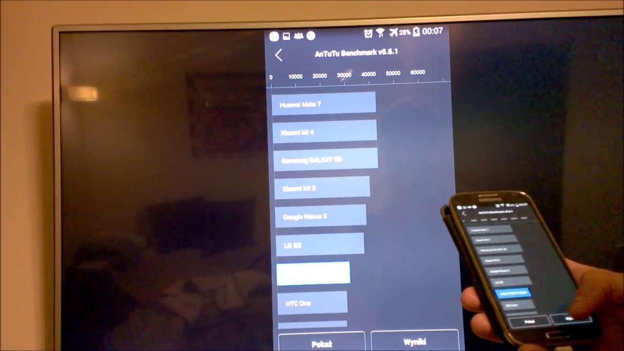 MHL TEST AnTuTu Benchmark (Mobile High-Definition Link) | ForumWiedzy