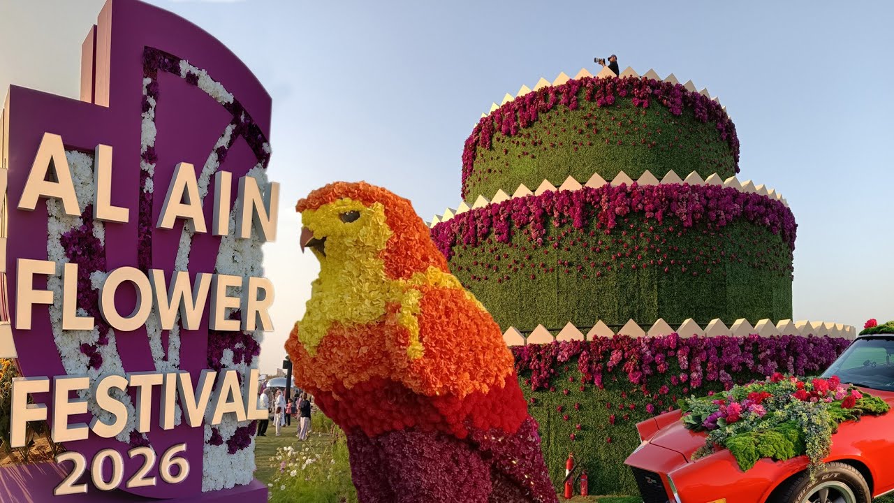 Al Ain Flower Festival 2026-30 January to 13 February.