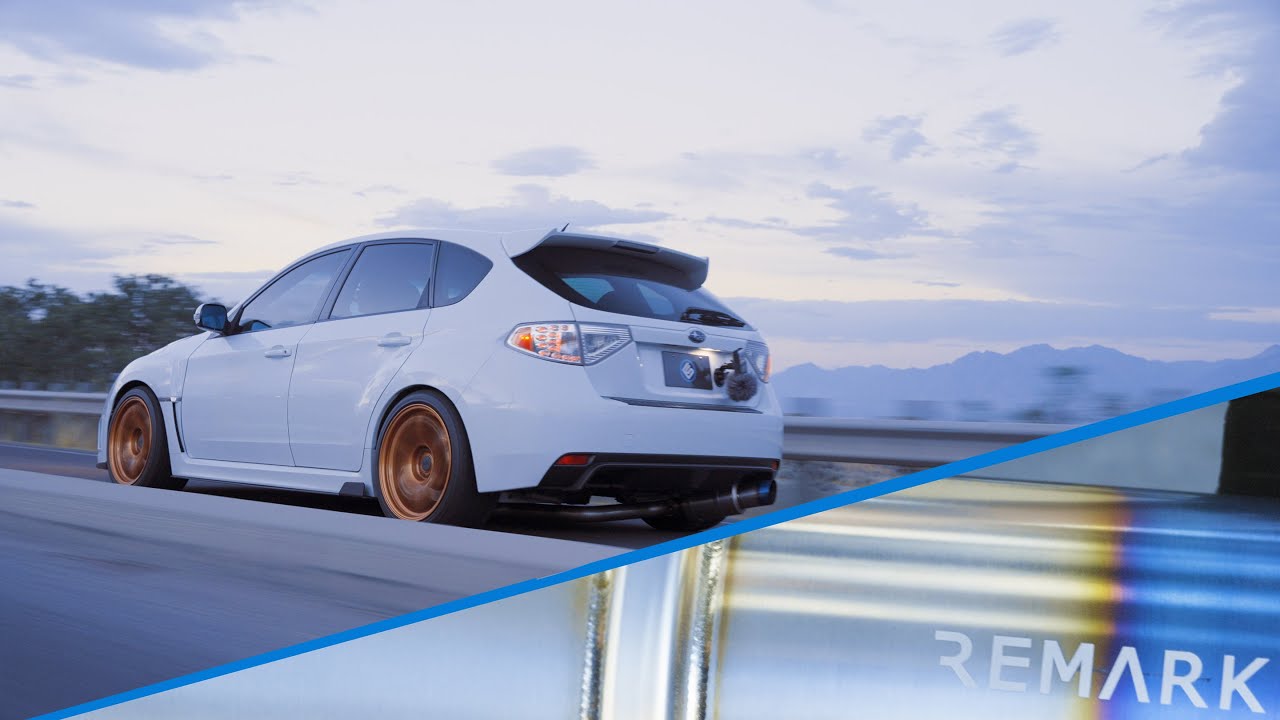 GR WRX STi Remark R1-Spec Catback| RAW SOUND