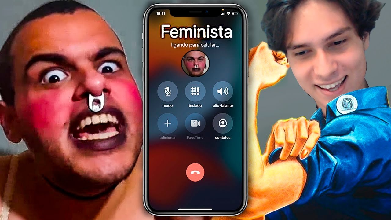 Liguei pro instituto feminista pra perguntar pelo homem responsável pelo local - Trotes