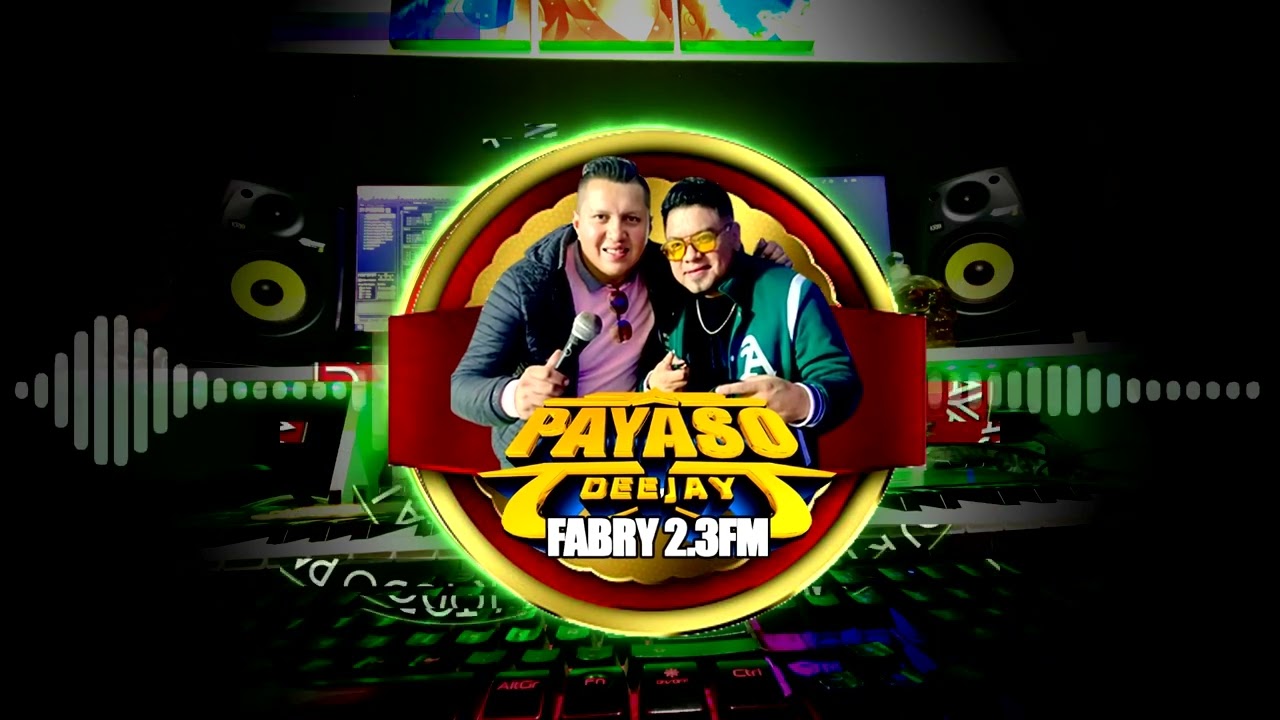 PAYASO DJ FT FABRY 2.3 FM - BIBLIOTECA PODER  - MIX LIVE