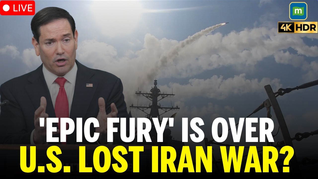 LIVE: 'OPERATION EPIC FURY IS OVER', Rubio Hints At Shift in Strategy as Iran Rejects Peace Deal