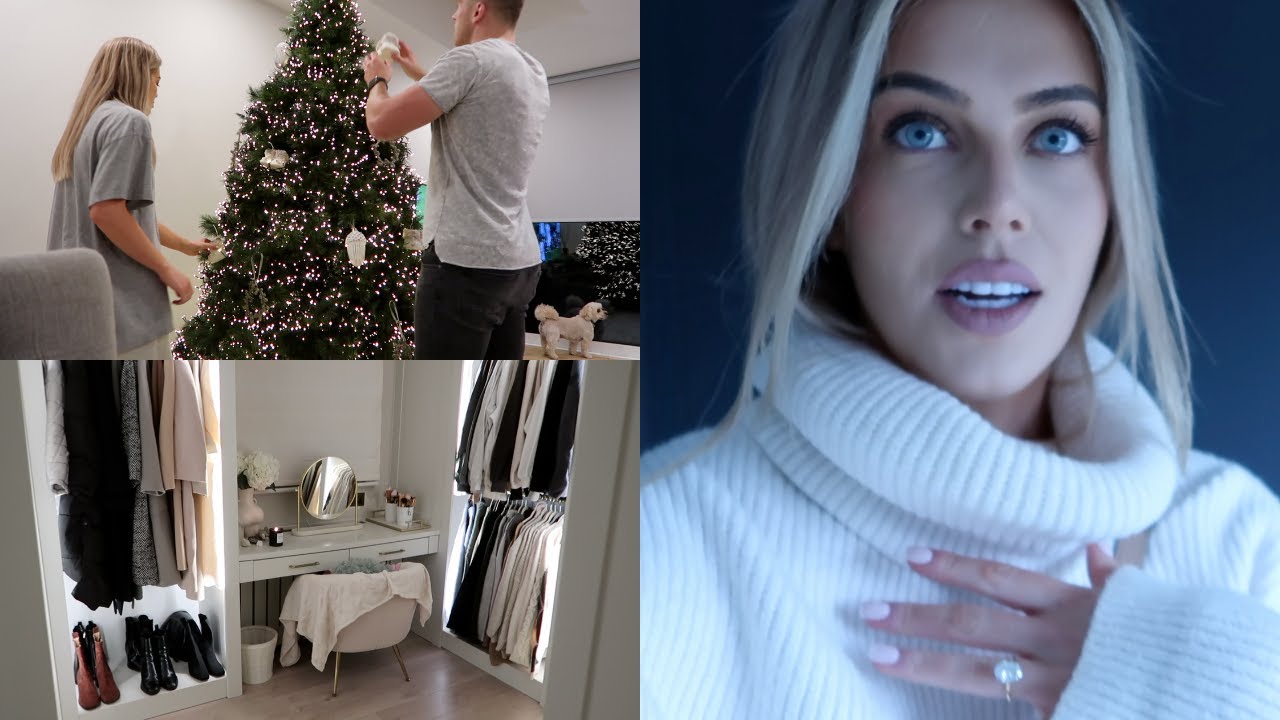 Weekend Vlog | Christmas Decorations, Botox & Dressing Room Organisation